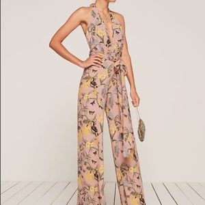 NWT Reformation Lenore Jumpsuit Size 2 $278